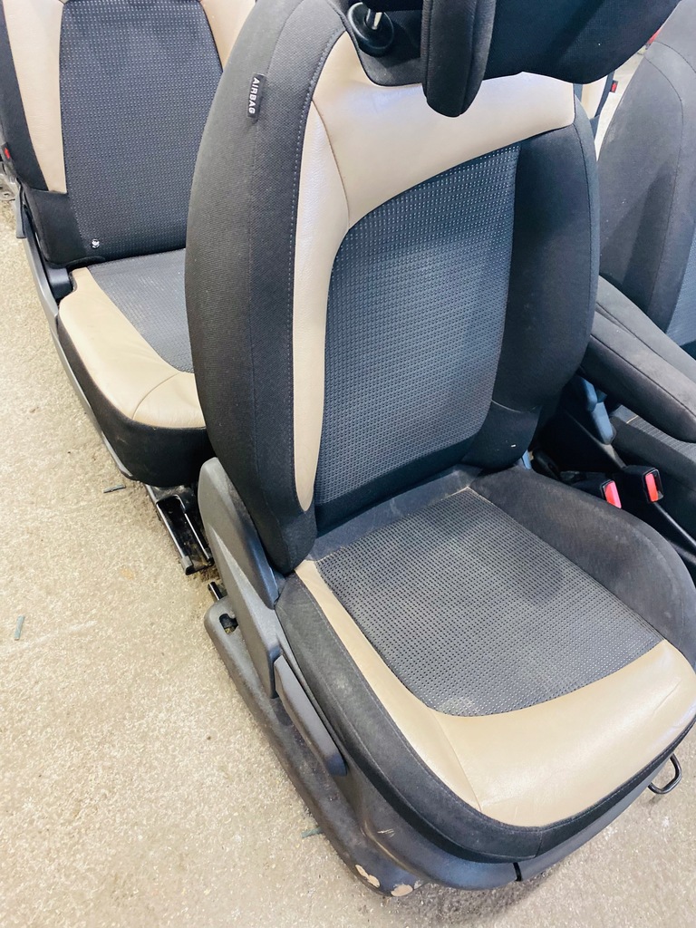 фото №10, Комплект сидений сиденья полукожа переходник c4 grand picasso ii 7 человек