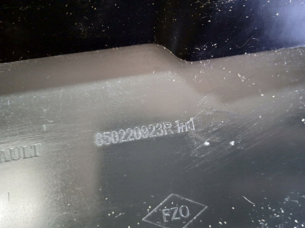 фото №14, Renault kadjar 17-19r спойлер накладка бампера