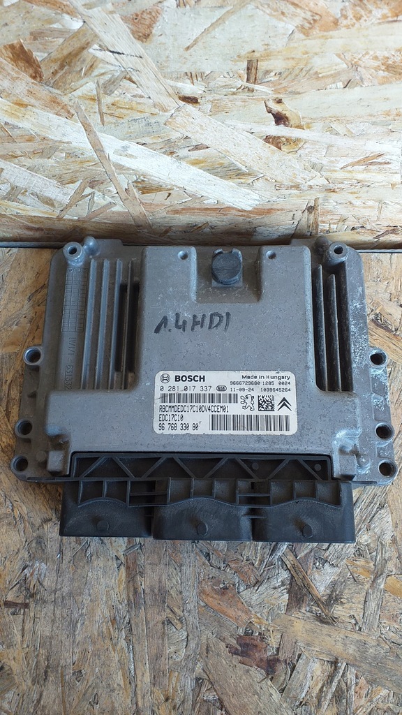 фото №1, Бортовий комп'ютер bosch 9676833080 0281017337