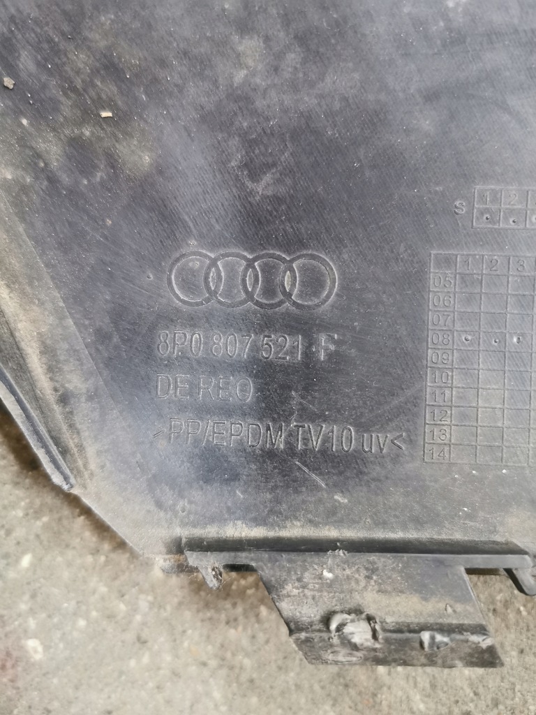 фото №9, Спойлер бампера задня задній audi a3 8p0