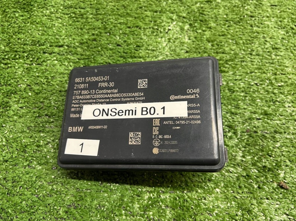 фото №1, Радар датчик бампера перед frr-30 continental bmw ix i20