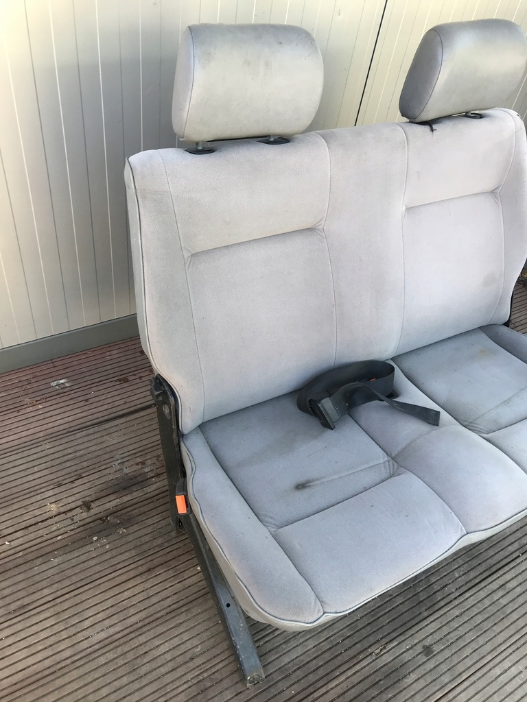 фото №4, Сидіння подвійний заднє сидіння 2 ряд vw t4