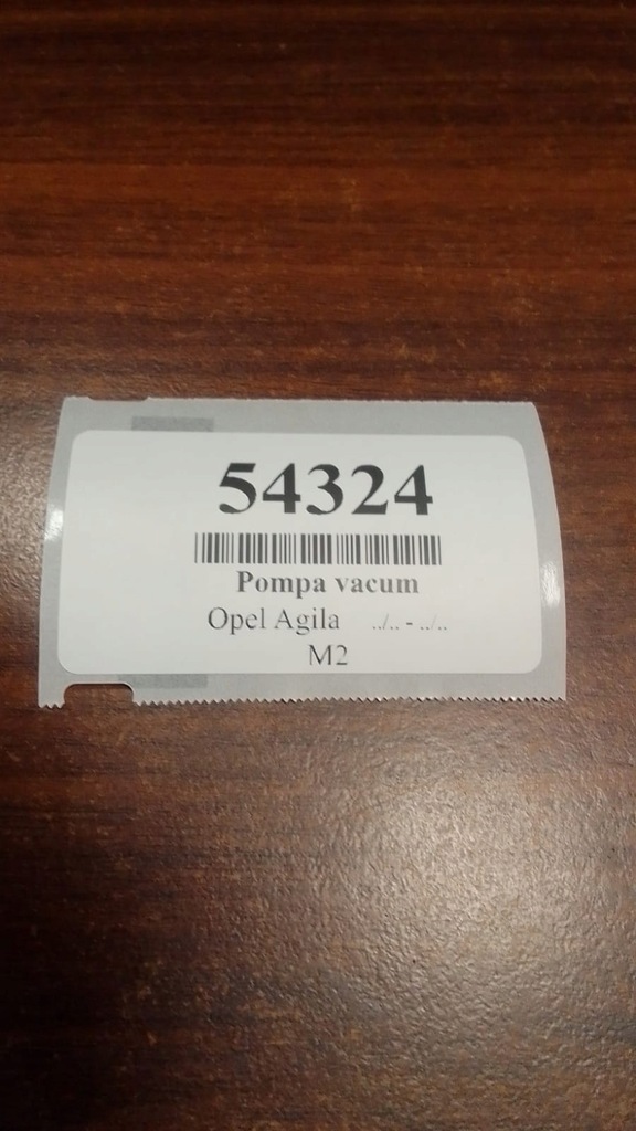 фото №7, Opel agila 1.3 насос вакуум