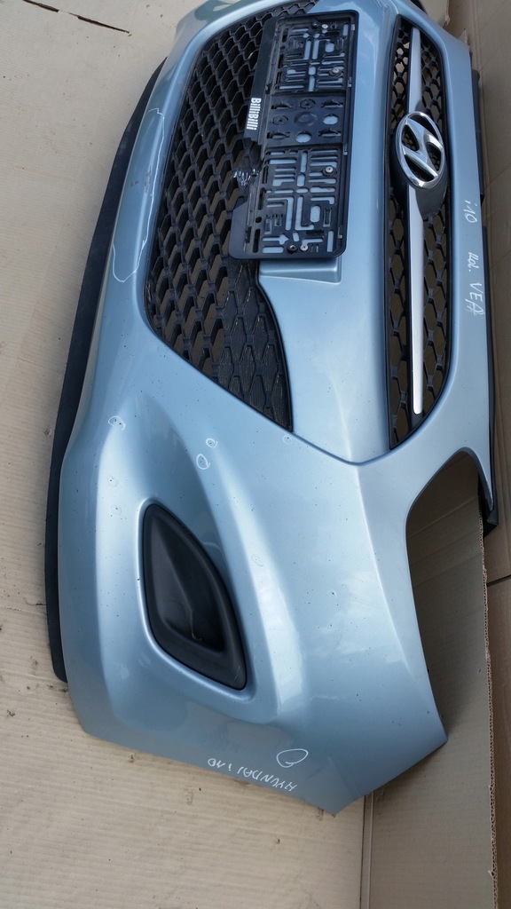 фото №6, Hyundai i10 i бампер перед передній vea - код лакофарбового покриття