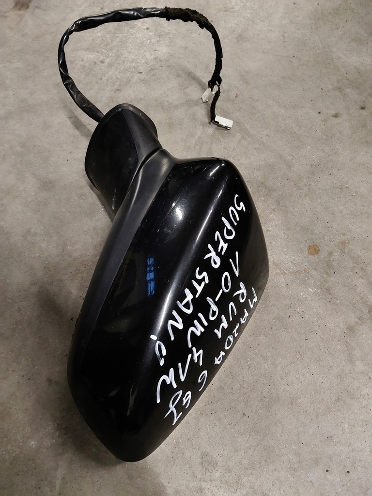 фото №1, Mazda 6 gj дзеркало ліва складний чорні 41w 10-pin асистент rvm europa