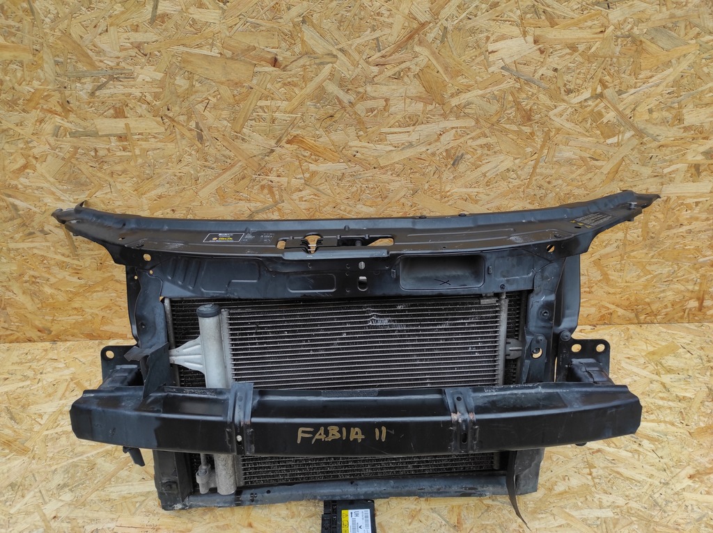 фото №1, Pas передній радіатор skoda fabia ii 1.4
