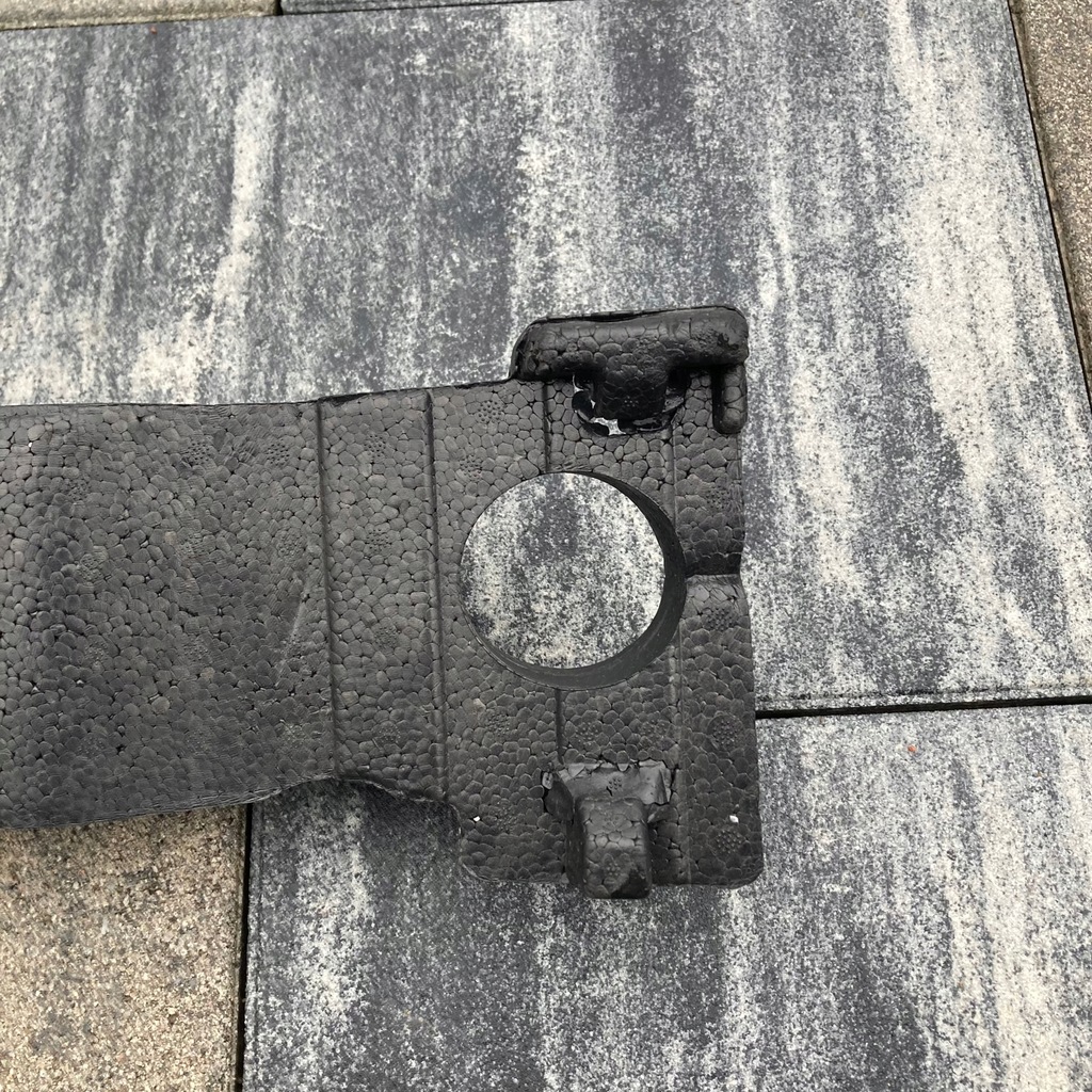 фото №8, Porsche macan 14-19 абсорбер пена бампера перед 95b807550g