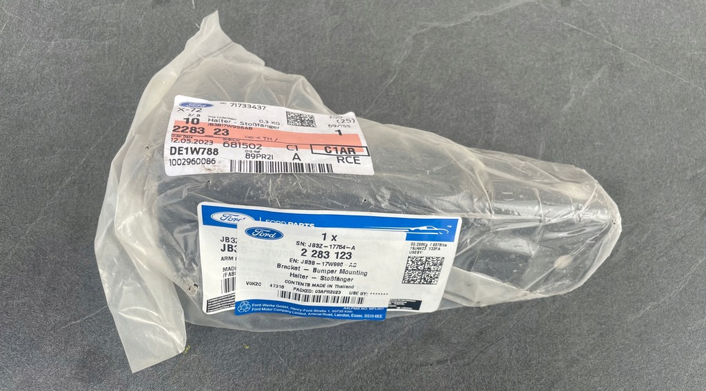 фото №1, Кронштейн бампера ford ranger правый