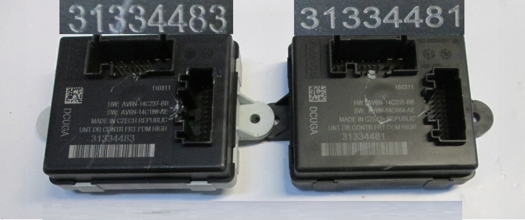 фото №1, Volvo s60 ii v60 модуль дверь 31334483