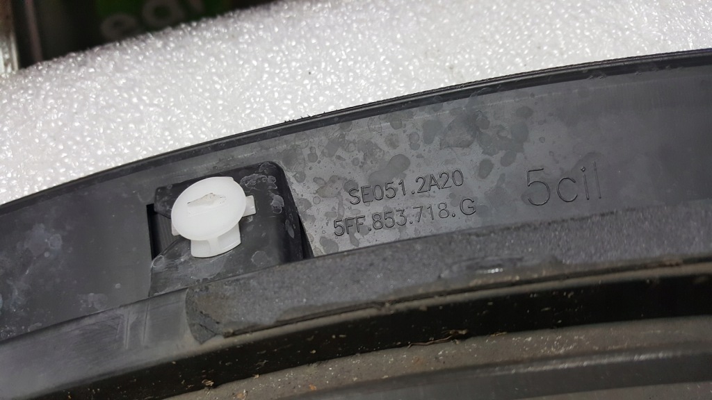 фото №12, Молдинг крила правий перед cupra formentor 5ff853718g демонтаж