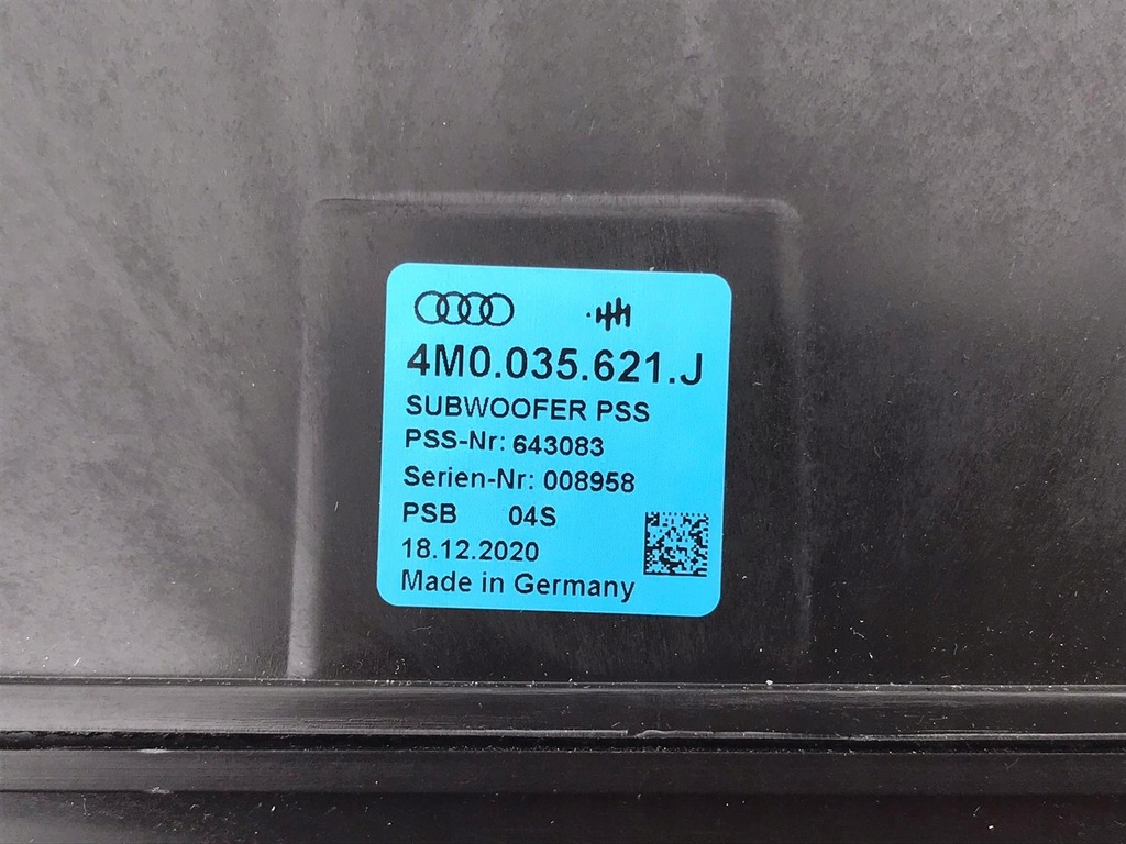 фото №7, Сабвуфер audi q7 4m0035621j