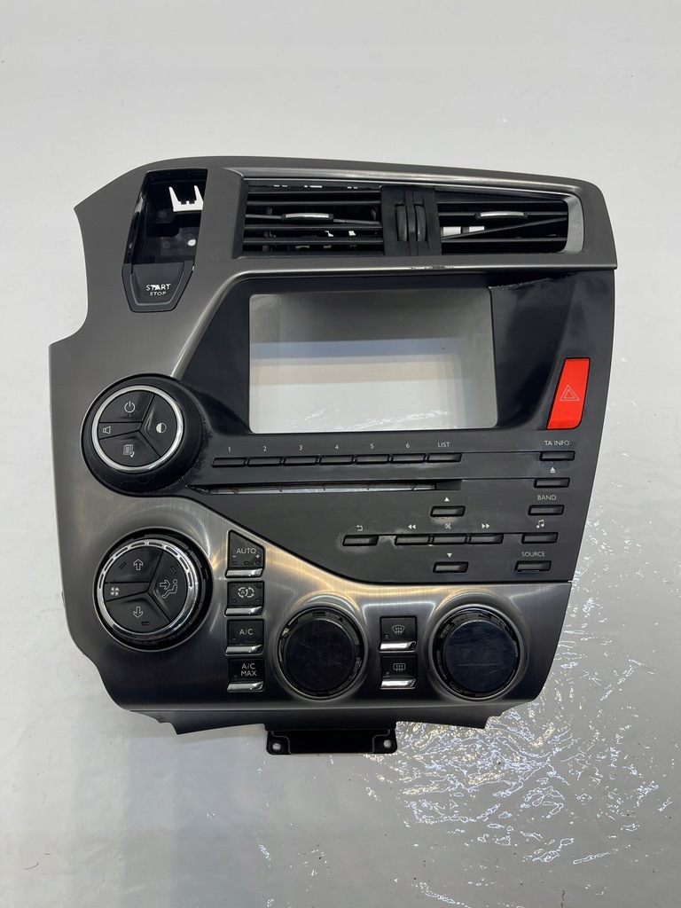 фото №1, Citroen ds5 панель керування радіо кондиціонера 98025374zd