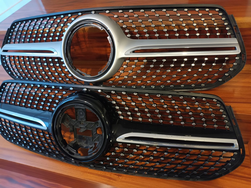 фото №3, Mercedes gle 167 w167 решітка радіатора решітка радіатора емблема решітка радіатора amg diament оригінал