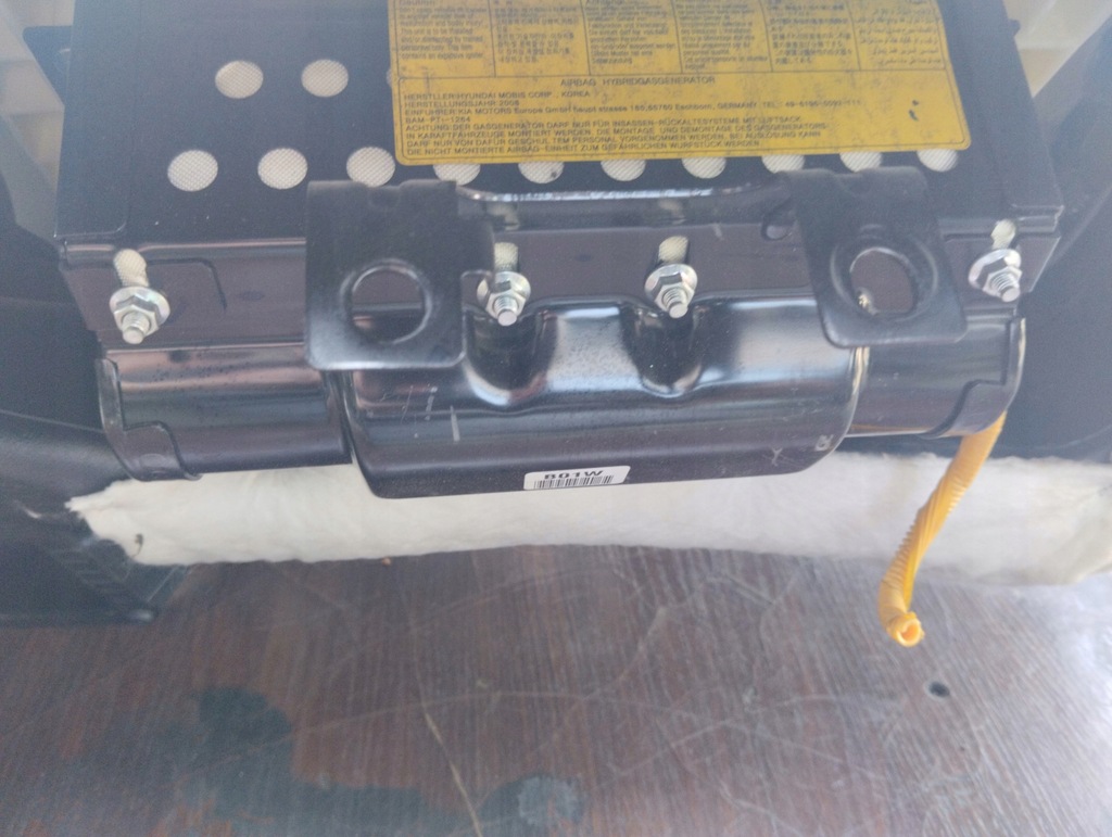 фото №9, Панель приладів консоль подушка безпеки набір kpl kia soul i 08-14