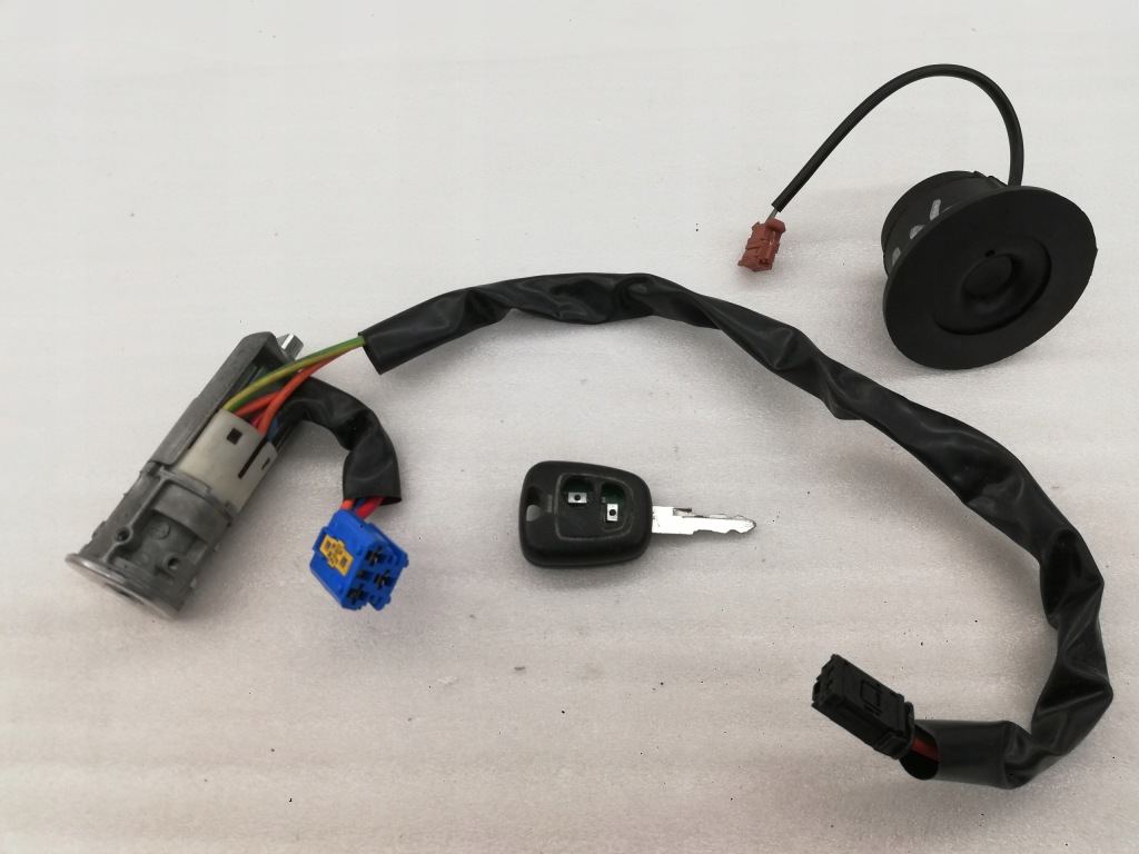 фото №1, Peugeot 206 lift fl замок запалювання ключ 03-10