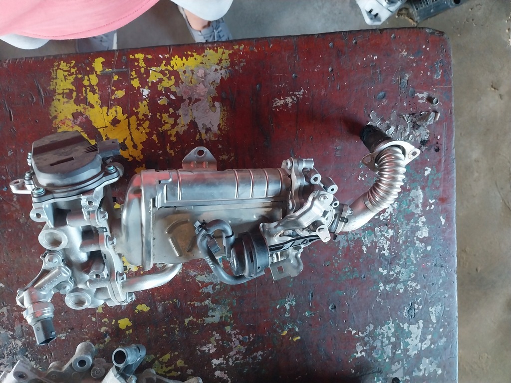 фото №1, Mercedes w177 w247 2.0 cdi радиатор выхлопных газов egr клапан idealny 654920 труба