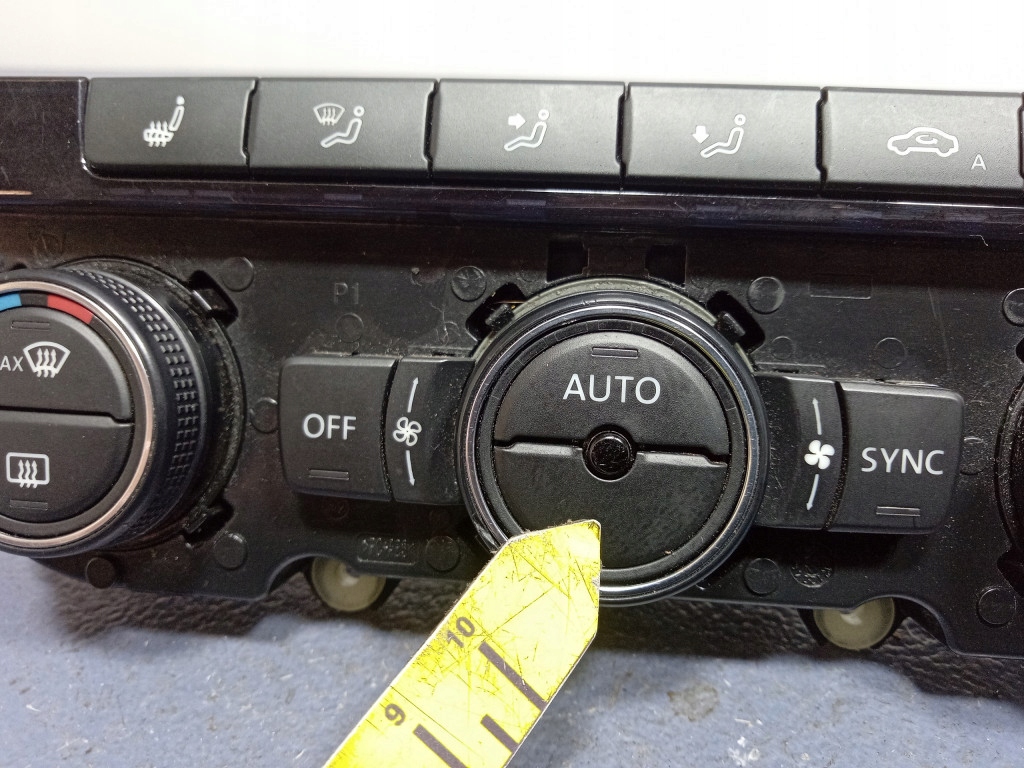 фото №9, Vw passat b7 панель перемикач кондиціонера обдув 1k8907044a