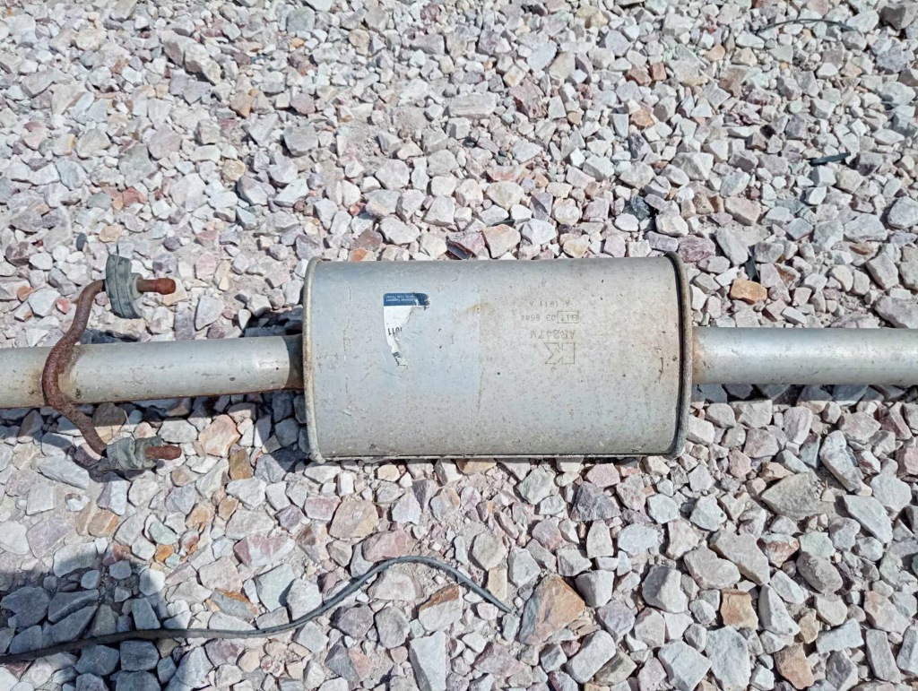 Гасник вихлоп комплектний  1.4 16v alfa romeo mito Зі Шроту