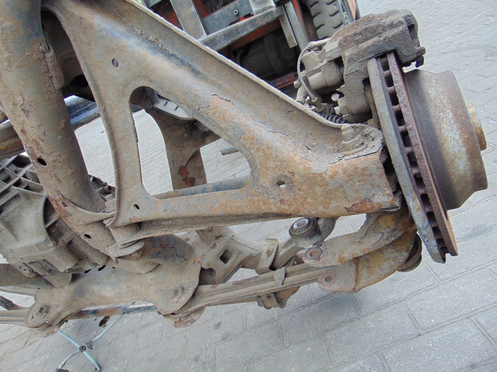 фото №8, Балка oś підвіска задня vw touareg 7l 4x4 2.5tdi