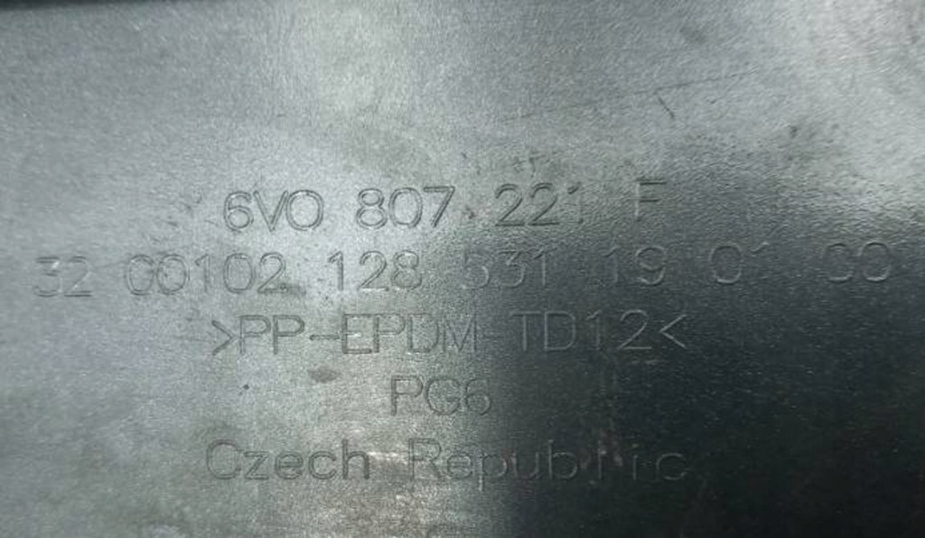 фото №7, Бампер перед skoda fabia iii lift 6v0