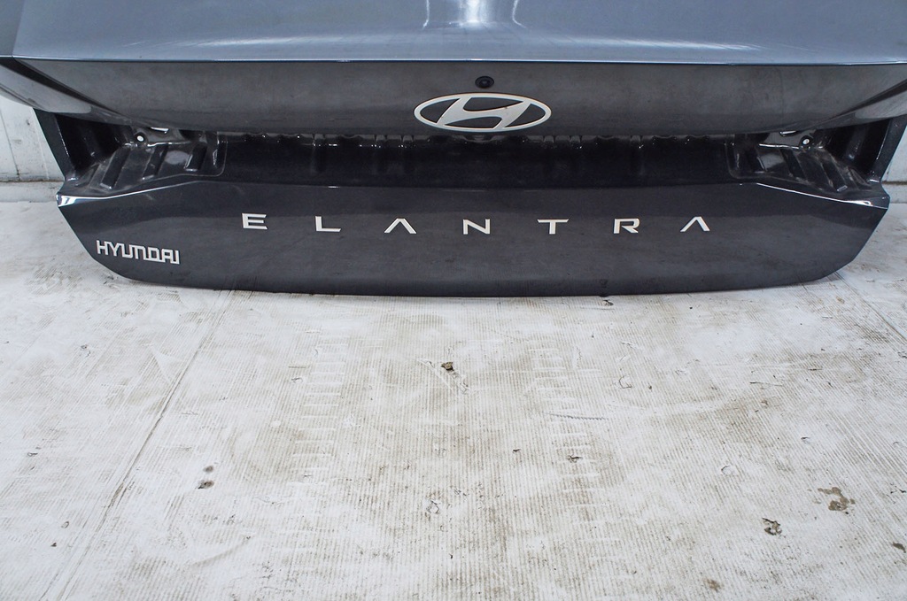 фото №6, Sz269 hyundai elantra vii ^ крышка багажника багажника ecotronic grey металлик pe2