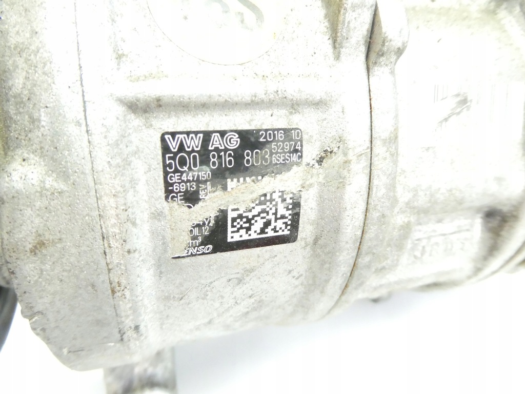 фото №7, Компресор кондиціонера vw golf vii fabia iii