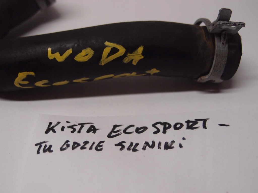 фото №2, Wąż шланг труба wody ford ecosport 1.5 tdci