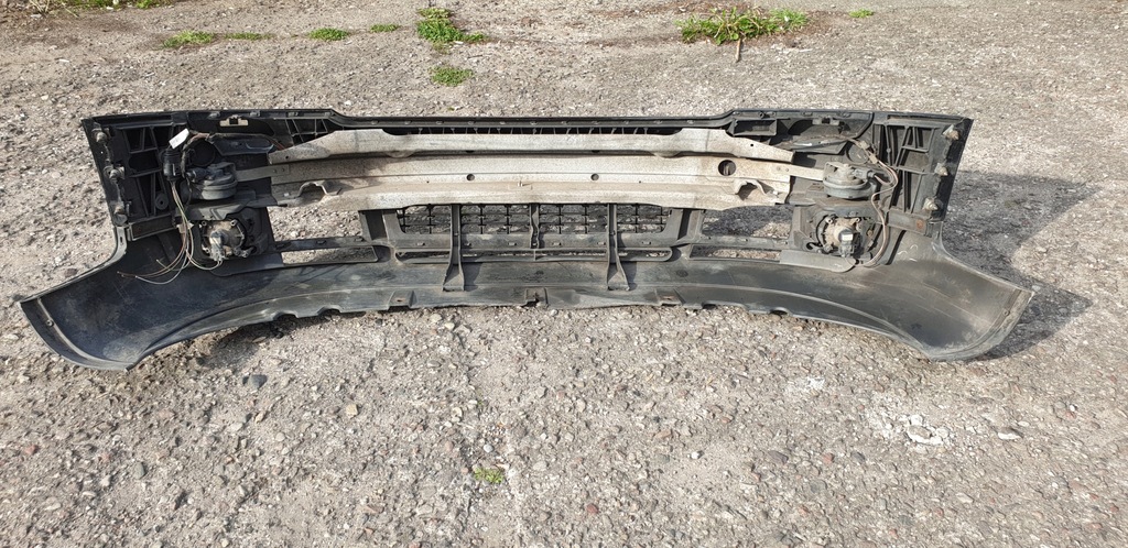 фото №10, Audi a4 b6 бампер перед передній - лак колір чорний