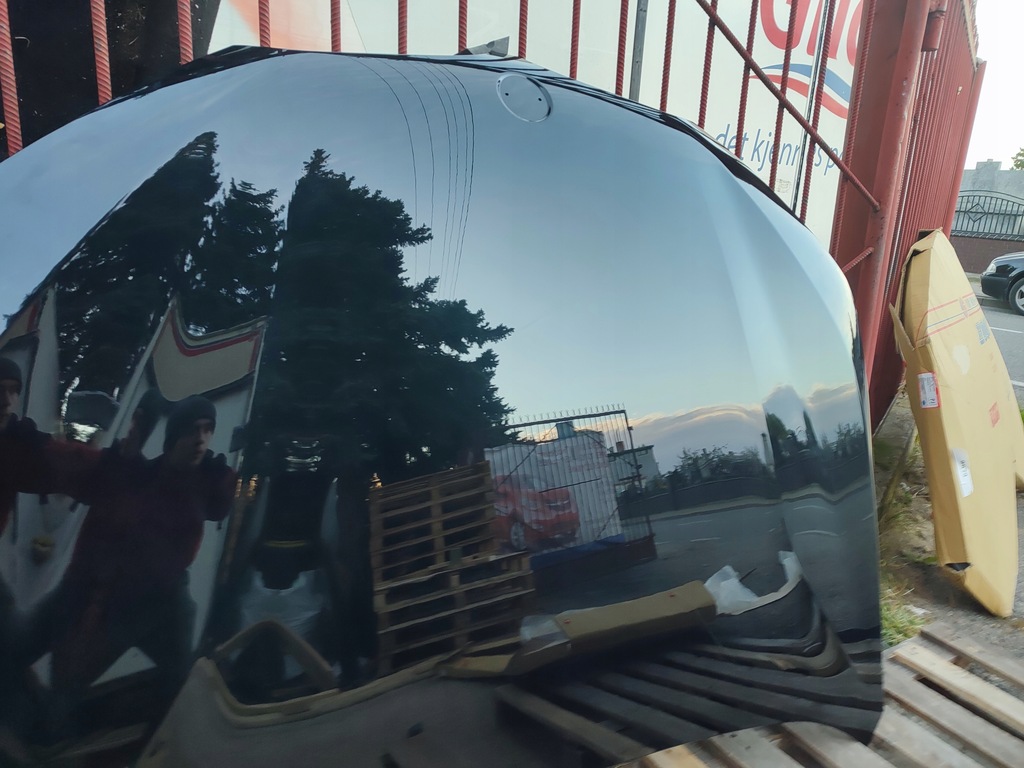 фото №10, Капот крышка алюминиевая bmw x1 f48 06.15-09.22r лак 668 glanzschwarz