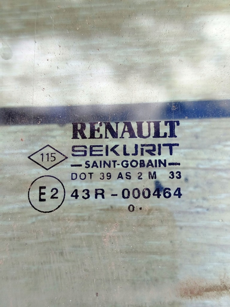 фото №3, Скло бічна двері лівий перед renault twingo i 3d hb