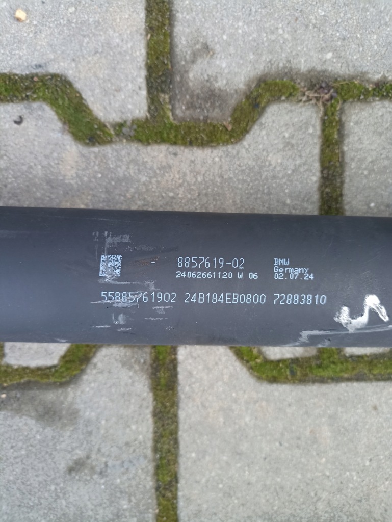 Wał приводной bmw x5 g05 x6 g06 lci m60ix 8857619 8850km Недорого