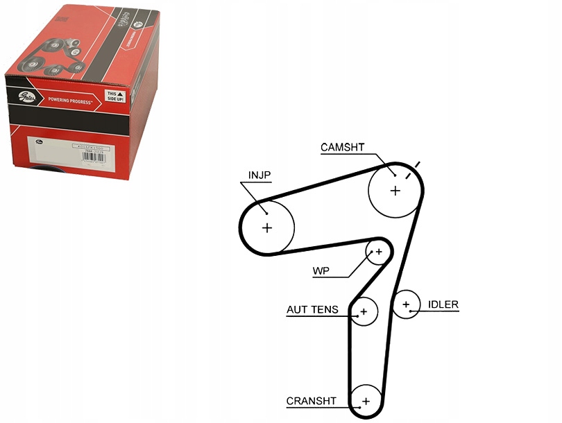 фото №1, Ремень распределительного вала alfa romeo brera 2.4 jtdm 20v 939