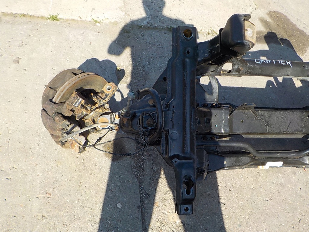 фото №6, Vw crafter 06-16 підвіска перед підрамник поворотний кулак