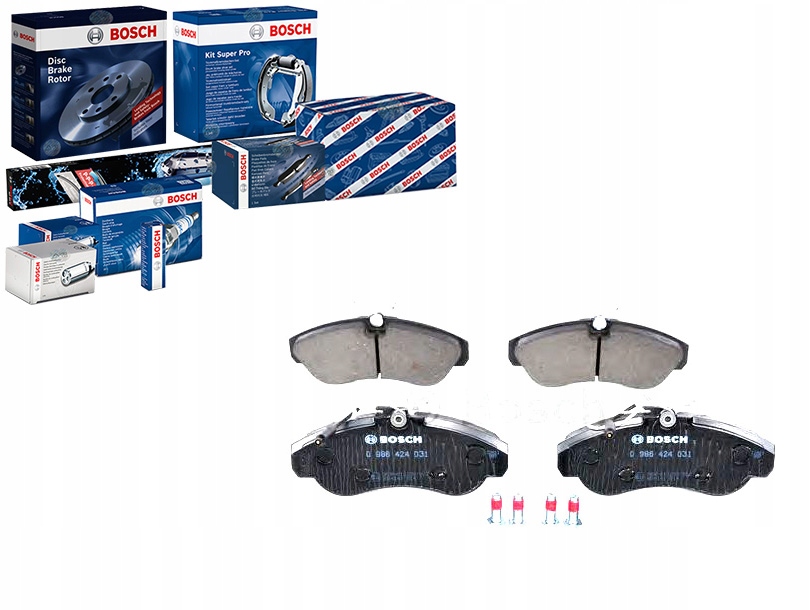 фото №1, Bosch гальмівні колодки гальмівні citroen jumper fiat ducato