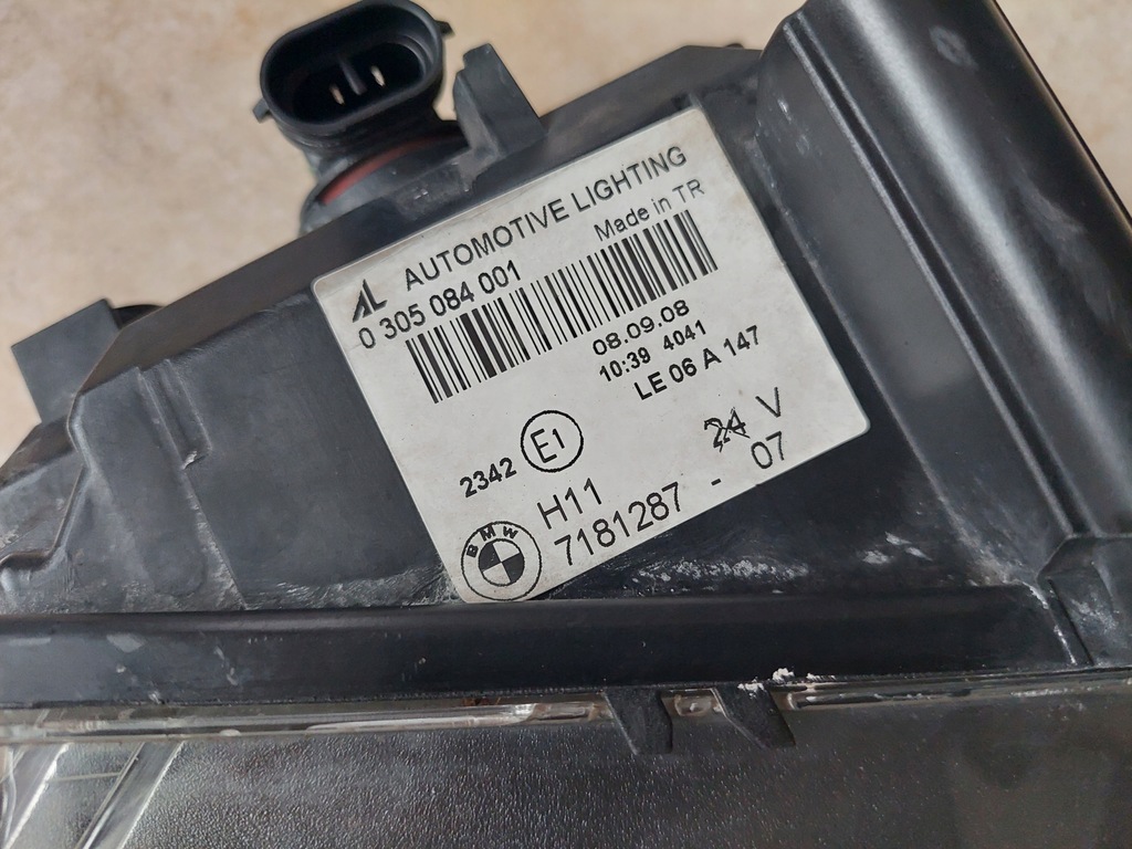 фото №7, Противотуманная фара - левый - bmw 1 e81 e87 - lift