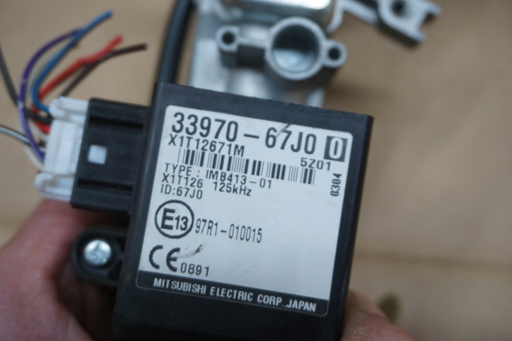 фото №8, Suzuki grand vitara ii замок зажигания ключ бортовой компьютер модуль иммобилайзер 1,9 ddis kpl.