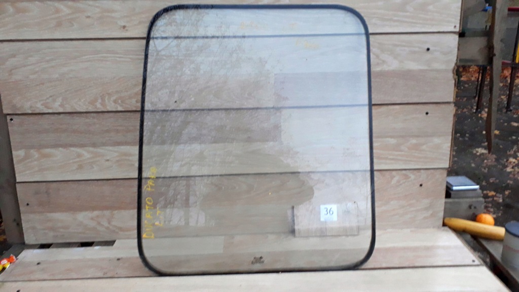 фото №1, Стекло кузовная левая задняя кузов fiat ducato