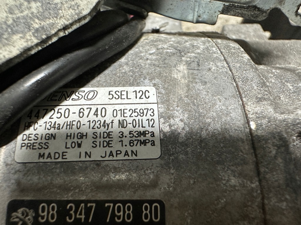 фото №6, Opel mokka b компрессор кондиционера 1,2