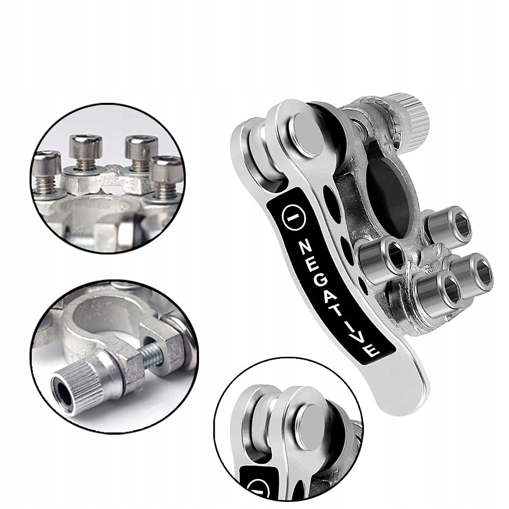 фото №7, Клеммы суппорты аккумулятор mosiądz jedna пара