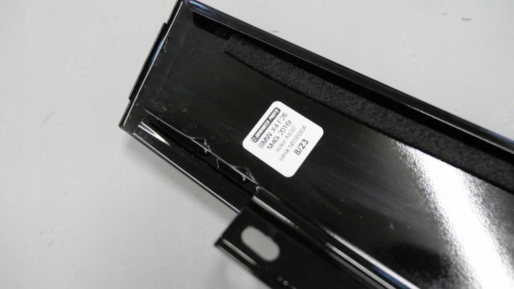 фото №13, Bmw x4 f26 молдинг защита стойка b дверь правый перед чёрный блеск 7454156