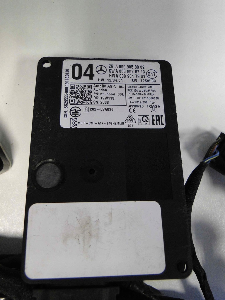 фото №3, Mercedes sl r231 231 радар alka w бампер задний