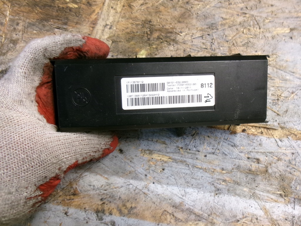 фото №1, Opel astra iv j блок керування модуль обдув кондиціонера 13578112