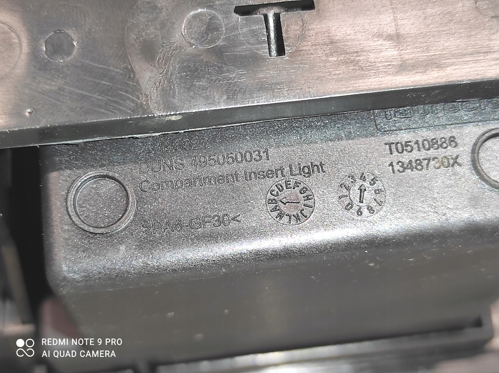 фото №13, Попільничка прикурювач czarna блиск 22846514 opel insignia a lift