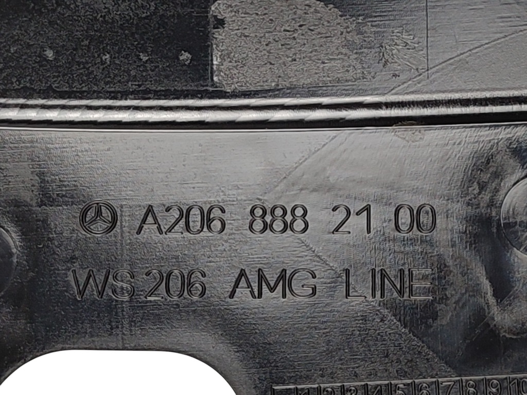 фото №7, Решітка радіатора решітка радіатора радіатора czarna хром mercedes c-class w206 2021- оригінал