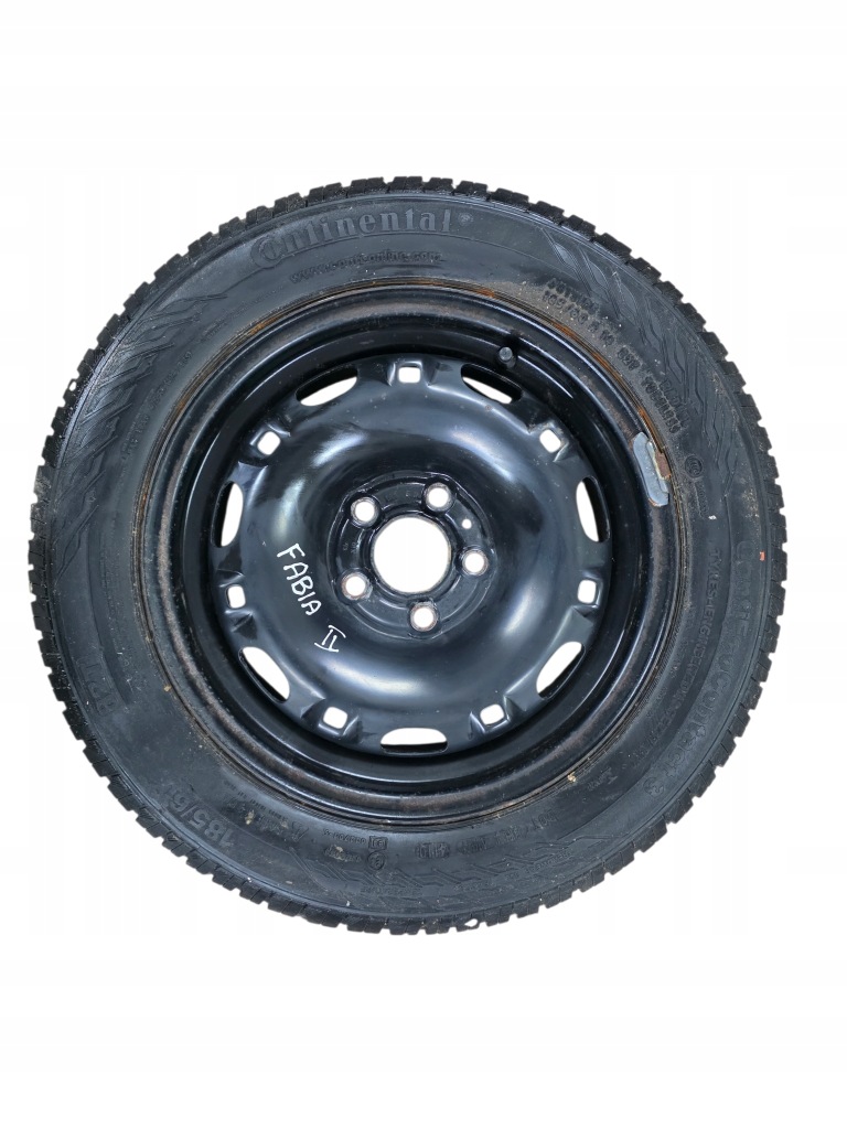 фото №1, Колесо докатка запасне skoda fabia ii 5x100 r14