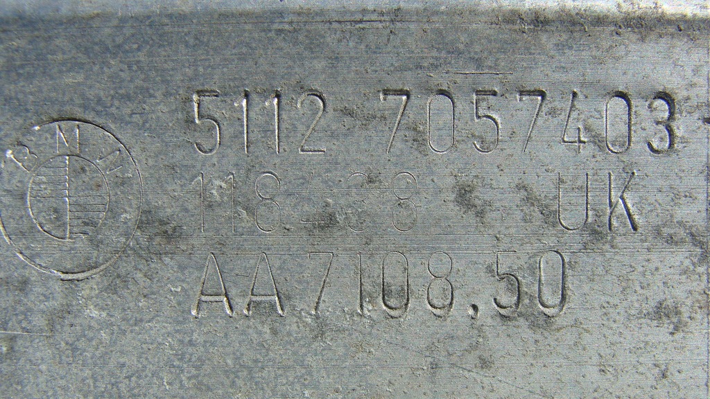 фото №4, Балка задняя бампера mini cooper r50 r53 51127057403