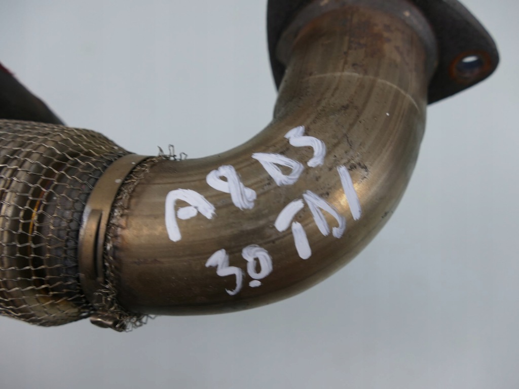 фото №5, Audi a8 d3 3.0 tdi труба выхлоп коллектор