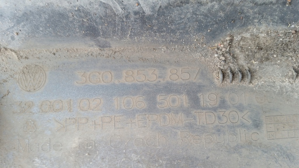 фото №13, Vw passat b8 молдинг порог левая/правая 3g0853857