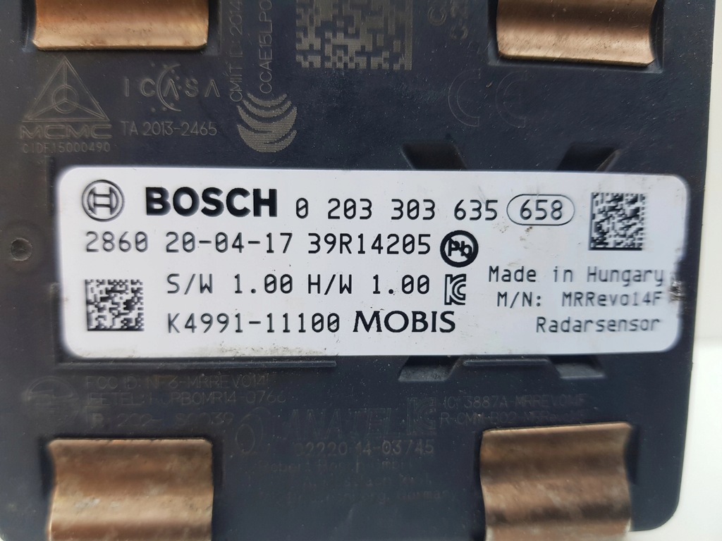 фото №3, Hyundai kona радар distronic k4991-11100