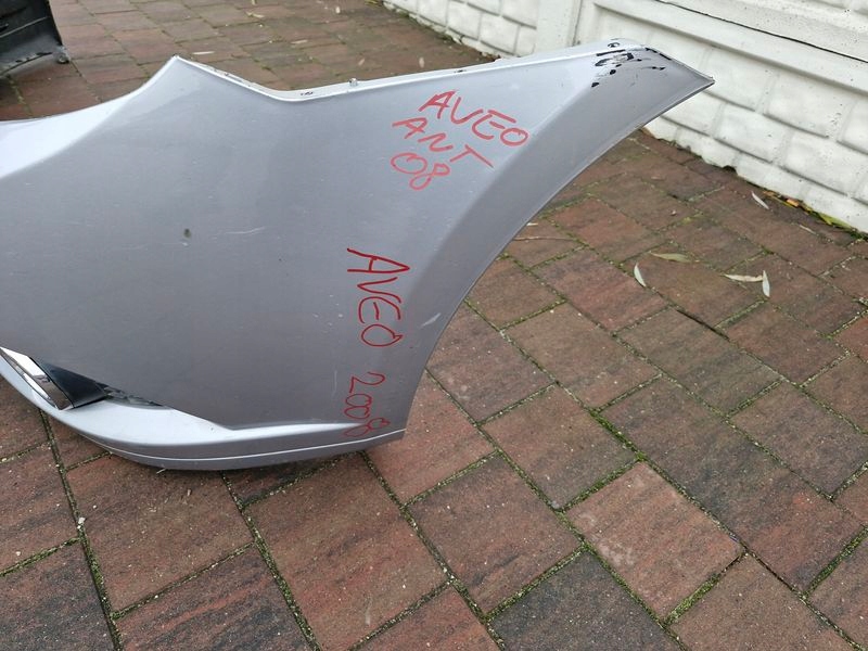 фото №7, Chevrolet aveo t250 ii 2 lift 08r бампер перед передній протитуманні фари